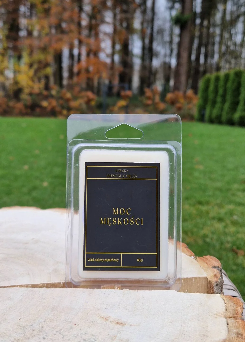Wosk zapachowy do kominka "Moc męskości"
