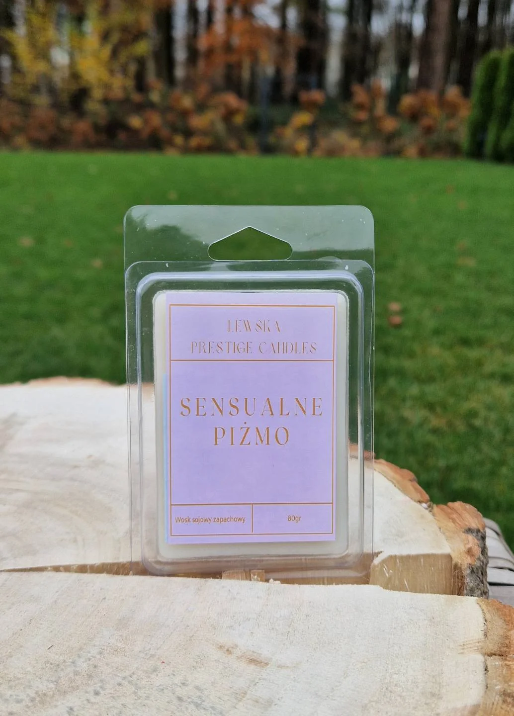 Wosk zapachowy do kominka  "Sensualne piżmo"