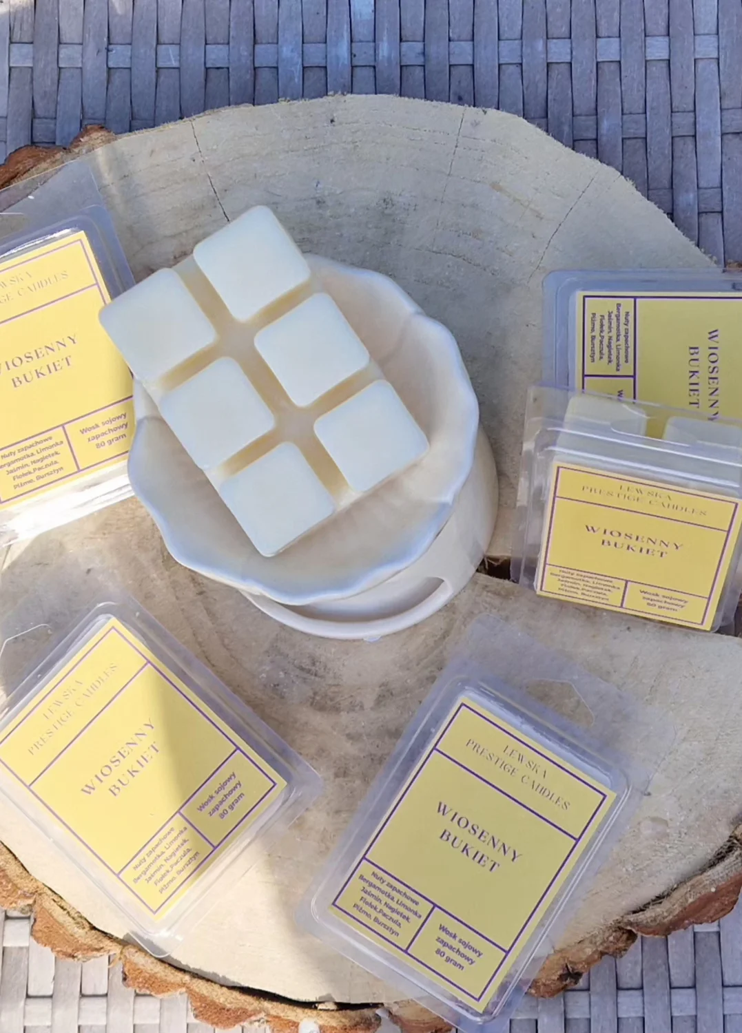 Wosk zapachowy do kominka  "Wiosenny Bukiet"