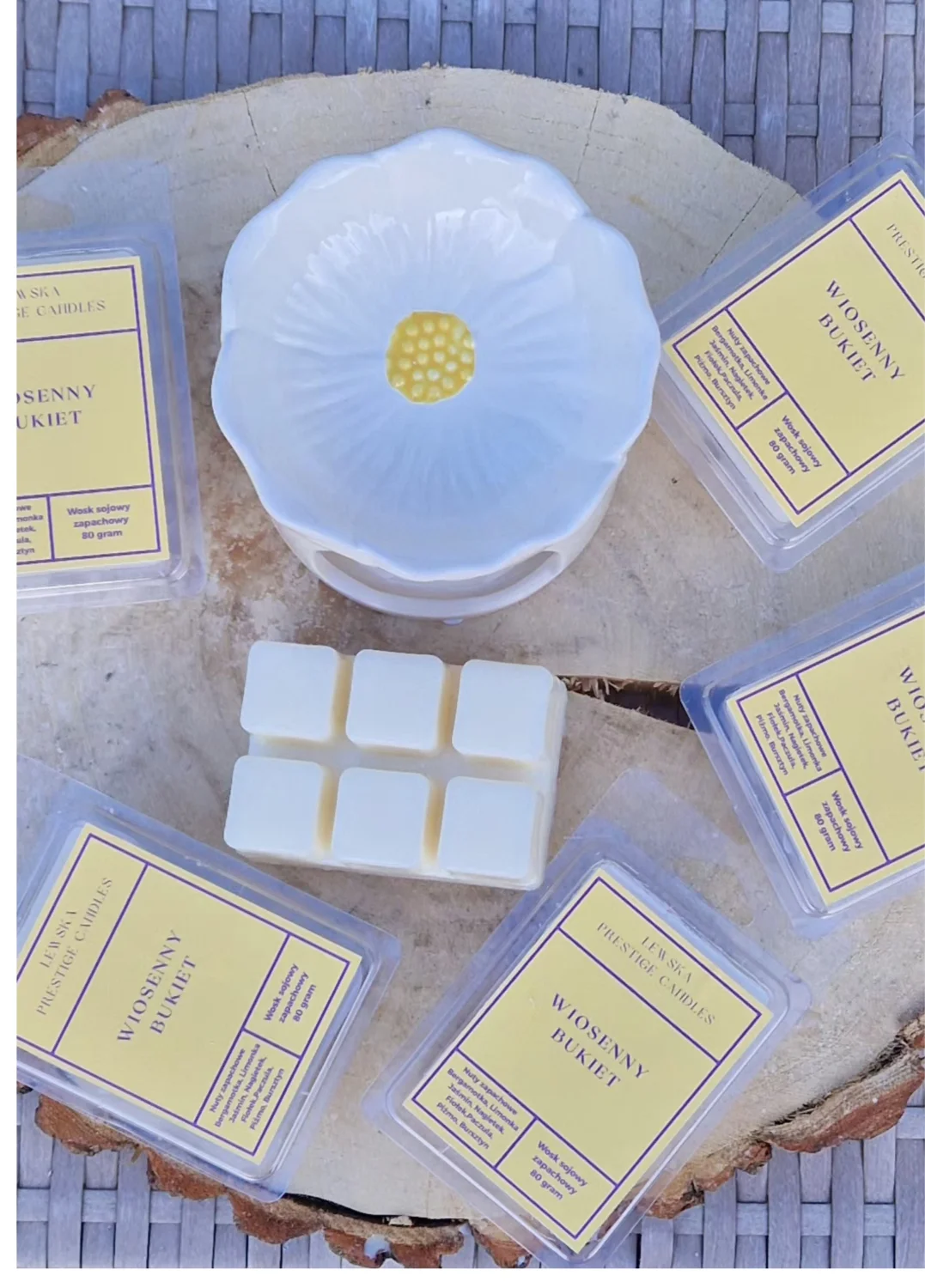 Wosk zapachowy do kominka  "Wiosenny Bukiet"