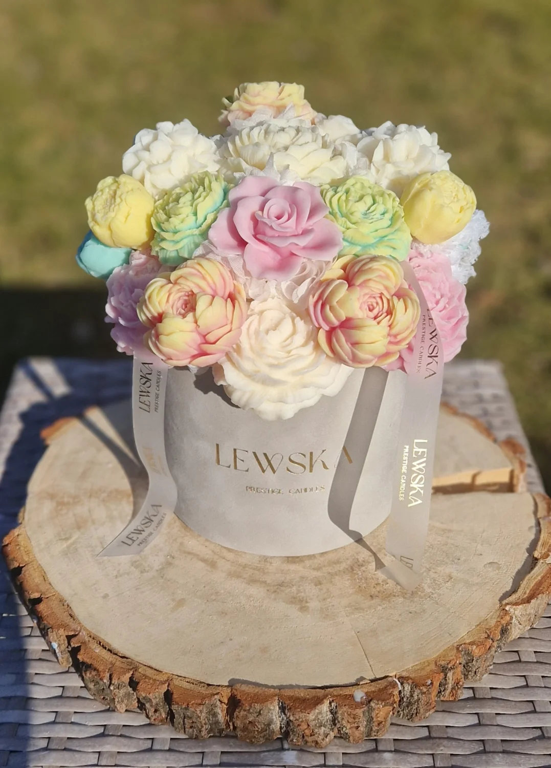 Flowerbox L  Tęczowa wiosna