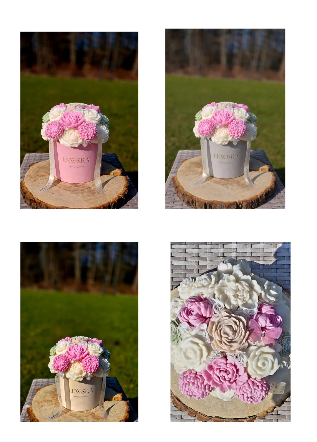 Flowerbox L-mix kwiatów