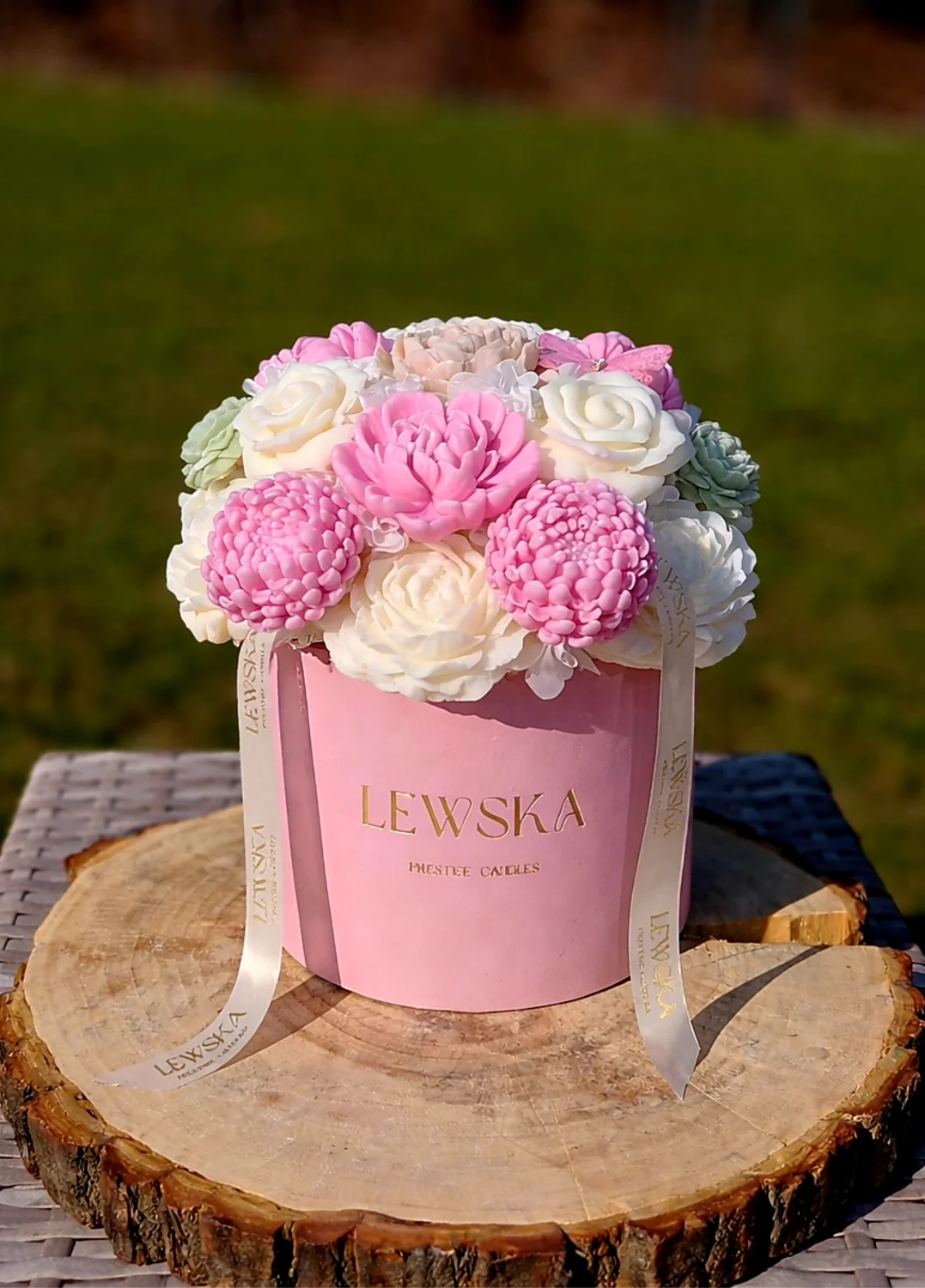 Flowerbox L-mix kwiatów