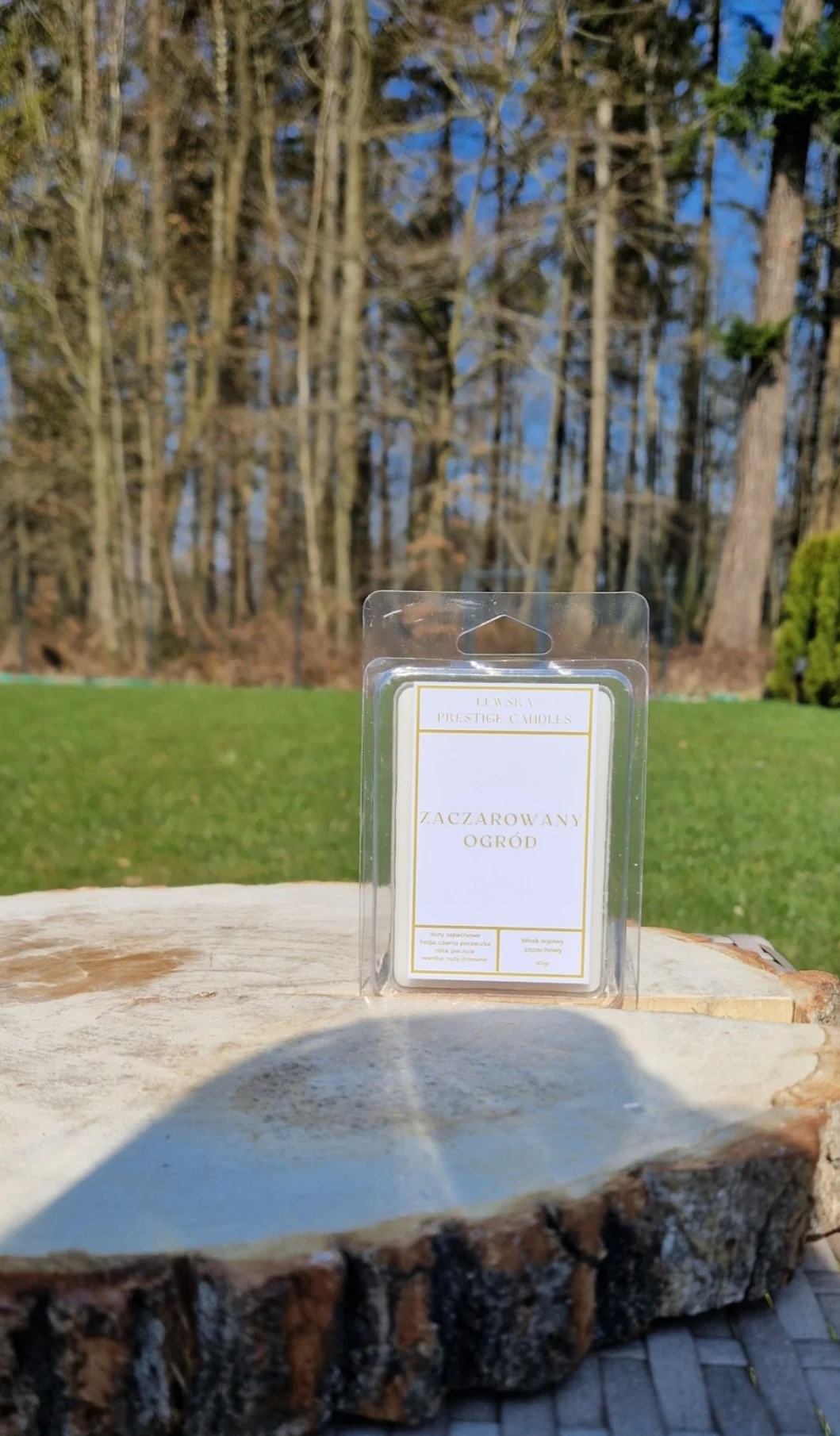 Wosk zapachowy do kominka  "Zaczarowany Ogród"