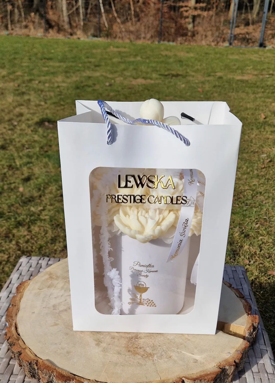 Flowerbox  M Komunia Święta Aniołek